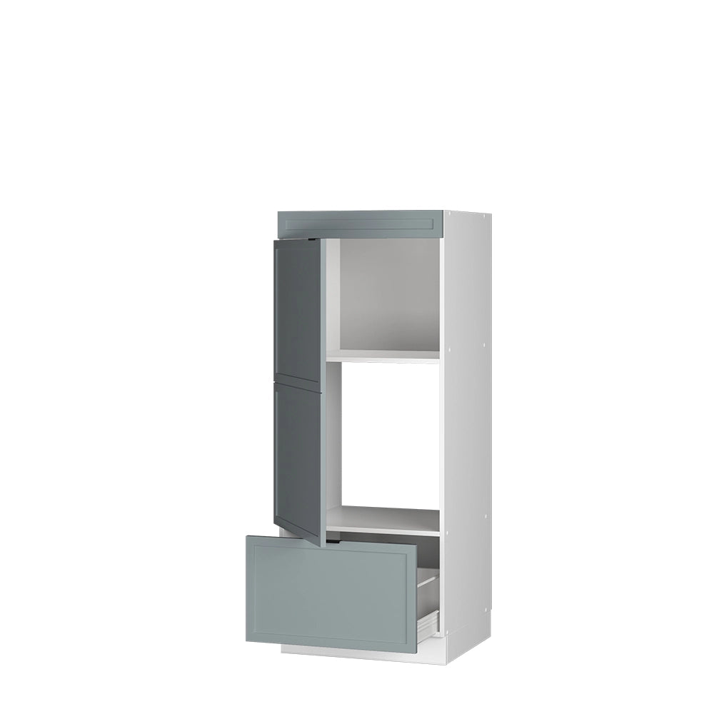 Vicco Set mobili bagno Blu-grigio chiaro 60 cm