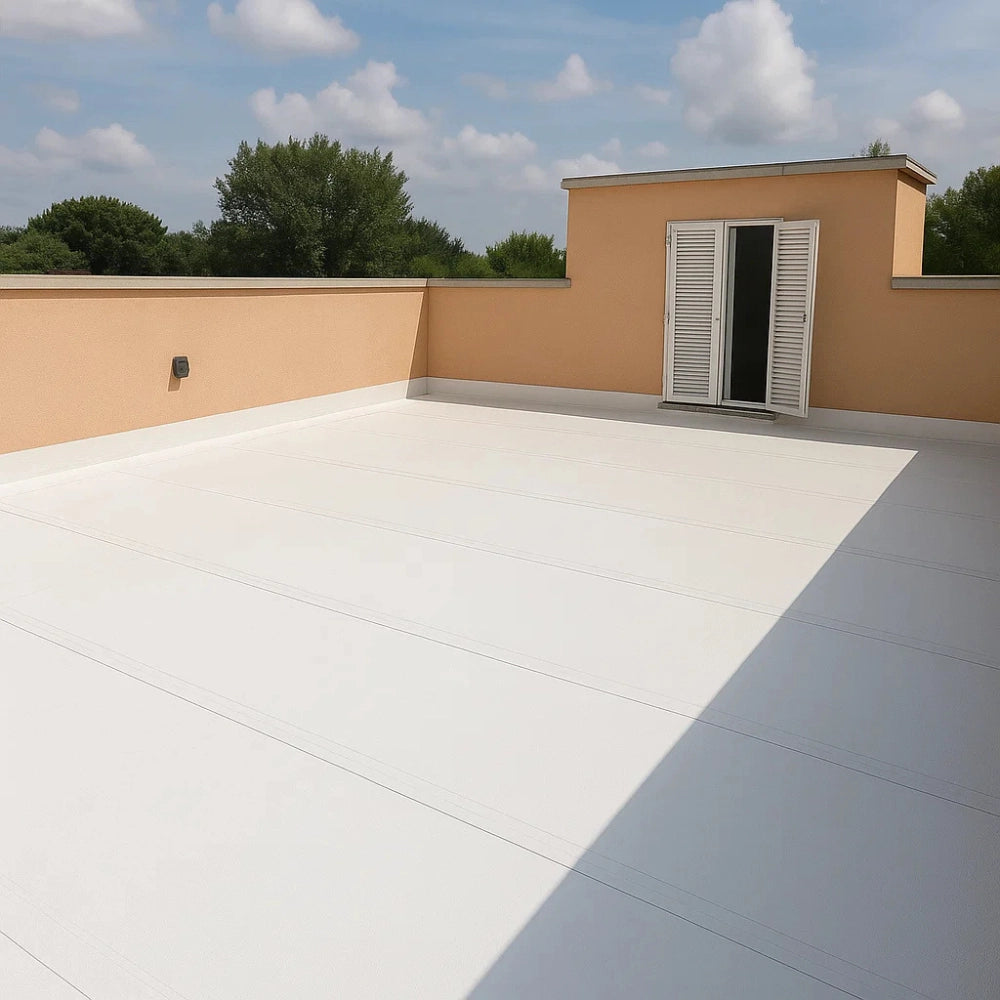 Guaina autoadesiva ardesiata bianca 4 kg/m² casasciutta 2 rotoli 1 x 10 m