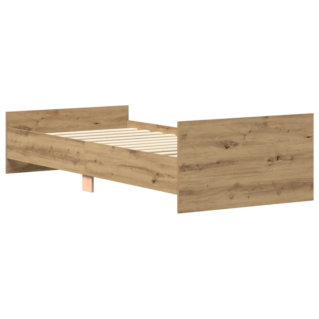 Giroletto senza Materasso Rovere Artigianale 90x200cm 857475