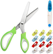 Kit di taglieri professionale in acciaio inossidabile - tagliacarta - tagliabastoni - tagliapapiri - tagliacarta hobby - inclusi 12 clip per tessuti - tagliatessuti