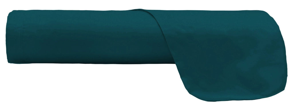 Lenzuolo Sopra in Tinta Unita Verde Petrolio Matrimoniale Maxy