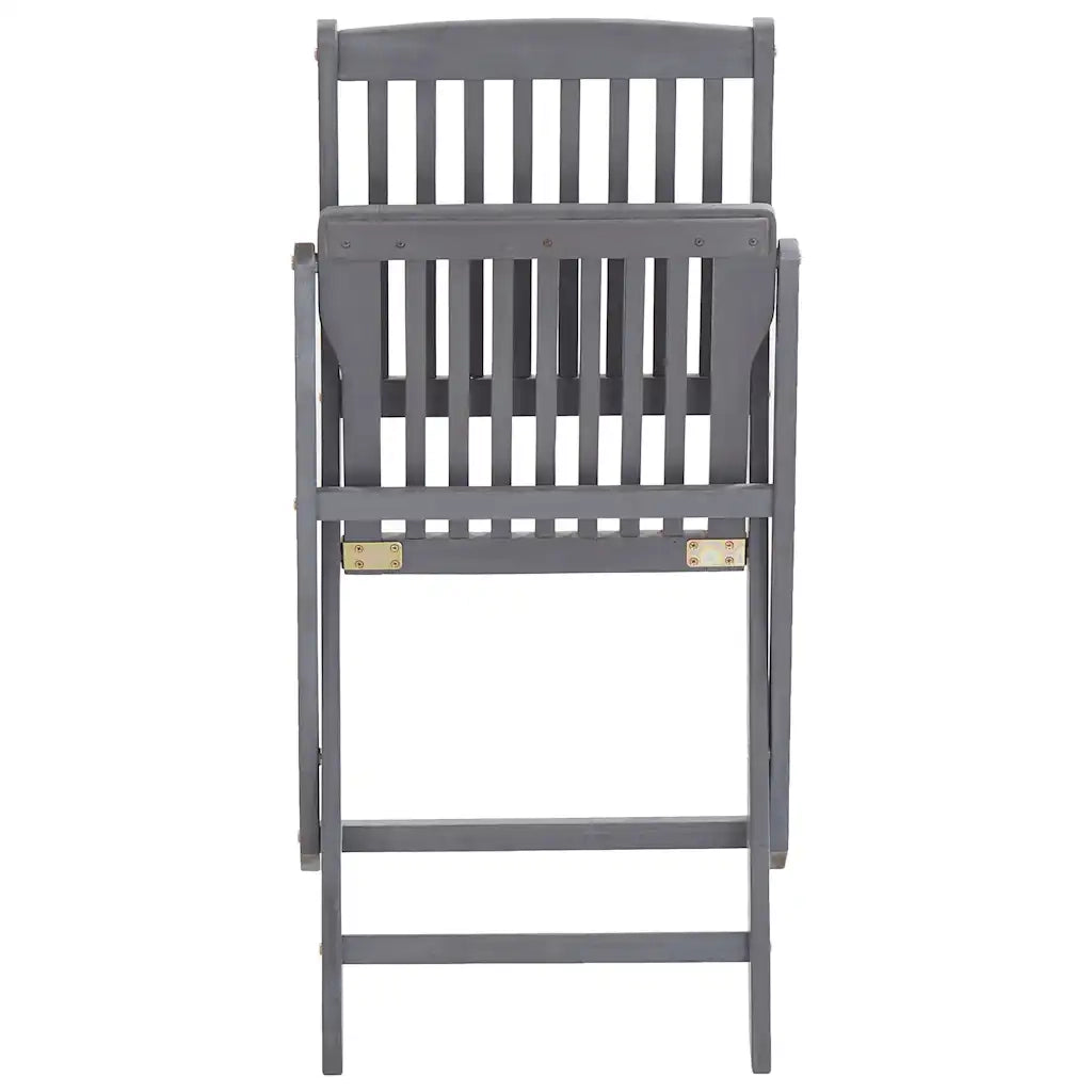Sedie da Giardino Pieghevoli 6pz con Cuscini in Massello Acacia cod mxl 6476