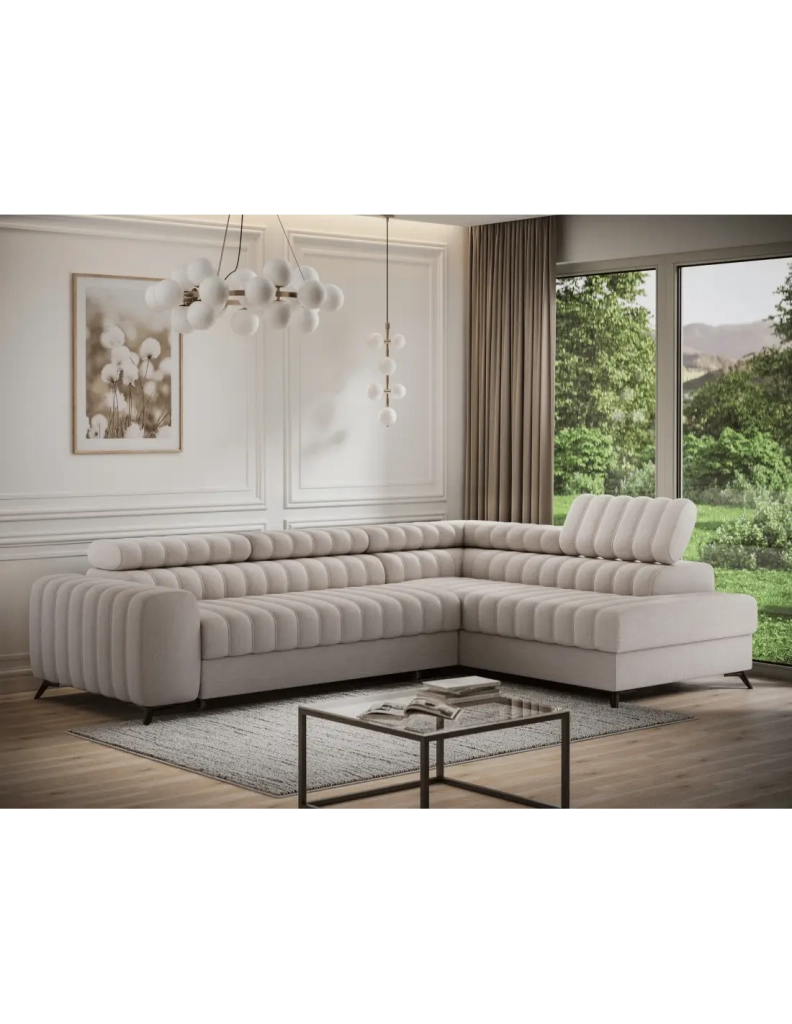 Divano ad angolo collezione KANEDOJO colore Beige