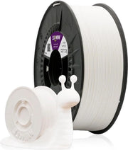 Filamento per Stampante 3D in Bianco Glacier, diametro 2,85 mm, peso 1 kg - Compatibile con tutti i Stampanti 3D - Precisione dimensionale - Spola da 1 kg