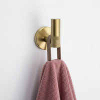Set Accessori Da Bagno Grid Brush Gold 4 Pezzi