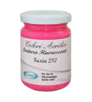 COLORE ACRILICO ML 125 FLUORESCENTE FUXIA