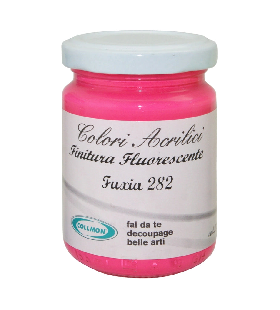 COLORE ACRILICO ML 125 FLUORESCENTE FUXIA