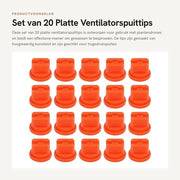 Set di 20 punte per ventilatori a soffitto per agricoltura 

Modello: SC-20-AG 
Codice prodotto: 123456