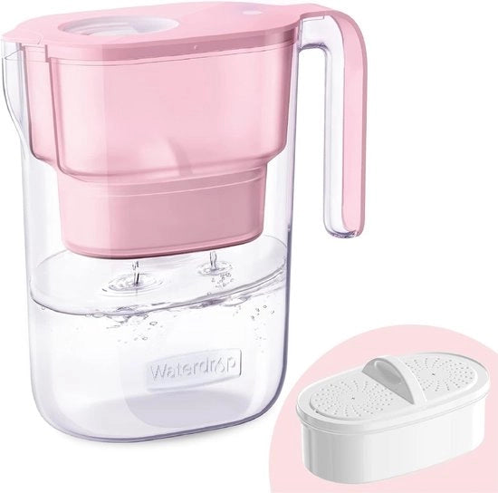 Filtro di acqua - beneficio per la vostra salute - 2,5L - rosso - BPA libero