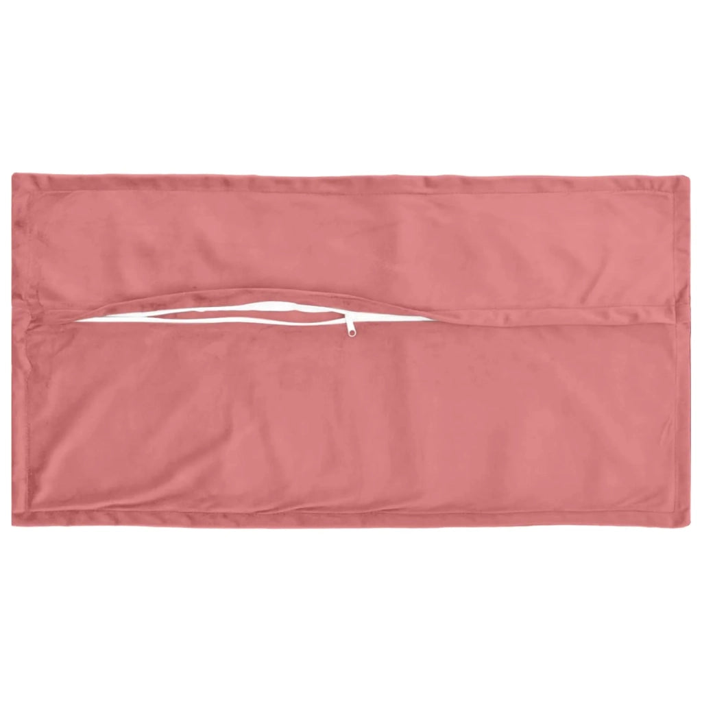Cuscino con cuscino HOUTEN 2 pz Rosa Velluto 933536