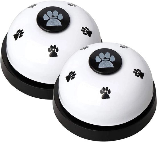 Allenatore di Suoni per Animali da Compagnia - Campanello per Cani - Apparecchi di Potty Training e Comunicazione (2 Pezzi)