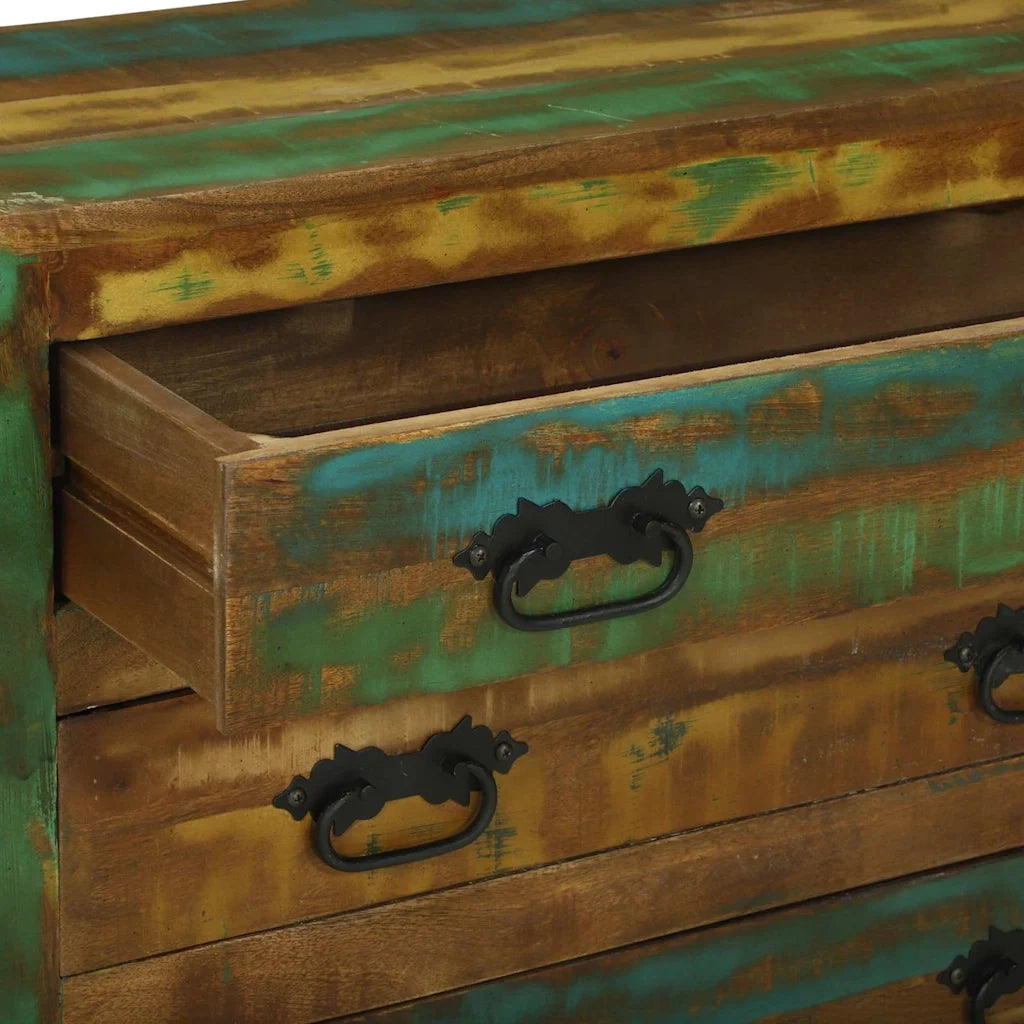 Credenza Marrone 80 x 30 x 65 cm Legno massello di recupero 358878