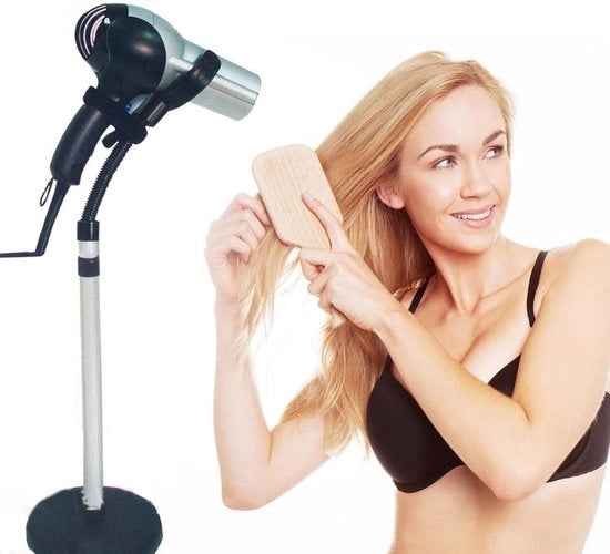 Fodero per parrucca 360 gradi regolabile in acciaio inossidabile - supporto per parrucca senza mani con standard di presa di aspirazione - 40 * 19 * 6 cm.