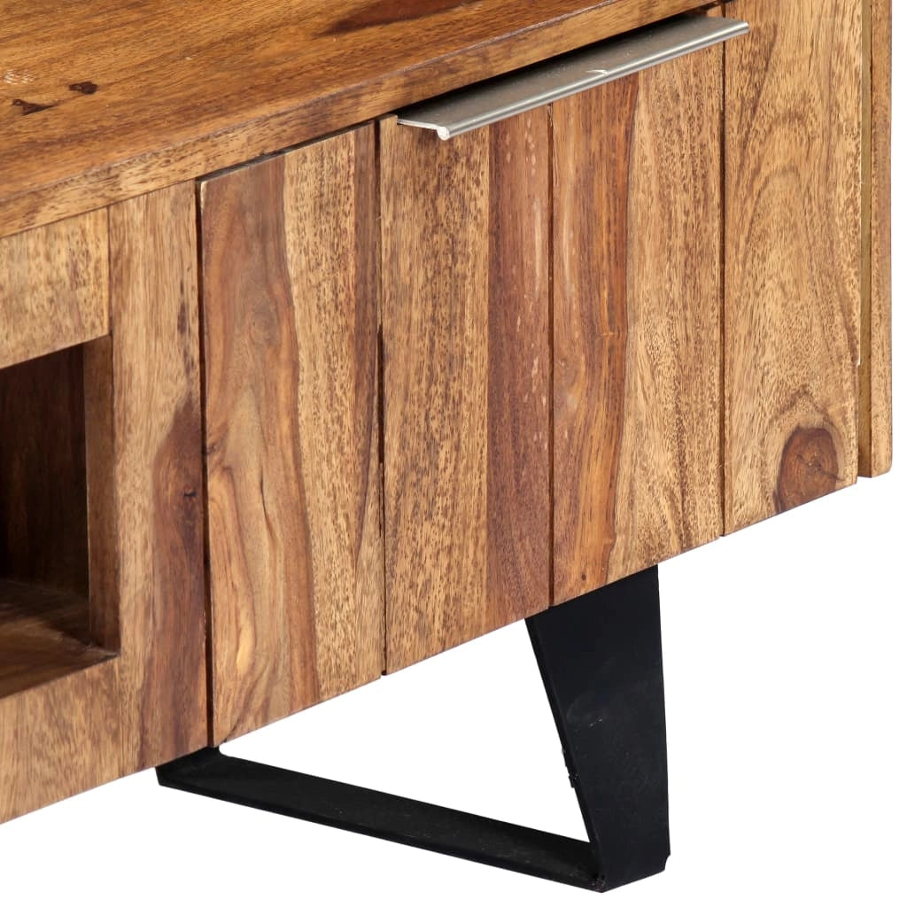 Mobile TV/credenza di design pratico 140 cm legno massello di sheesham 2502073