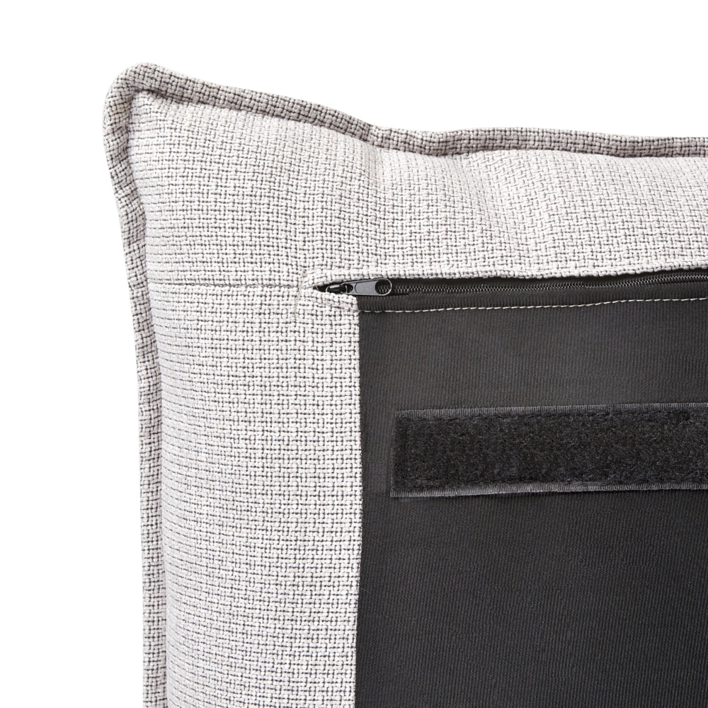 Letto matrimoniale ad acqua tessuto bouclè marrone 180 x 200 cm camera da letto moderna