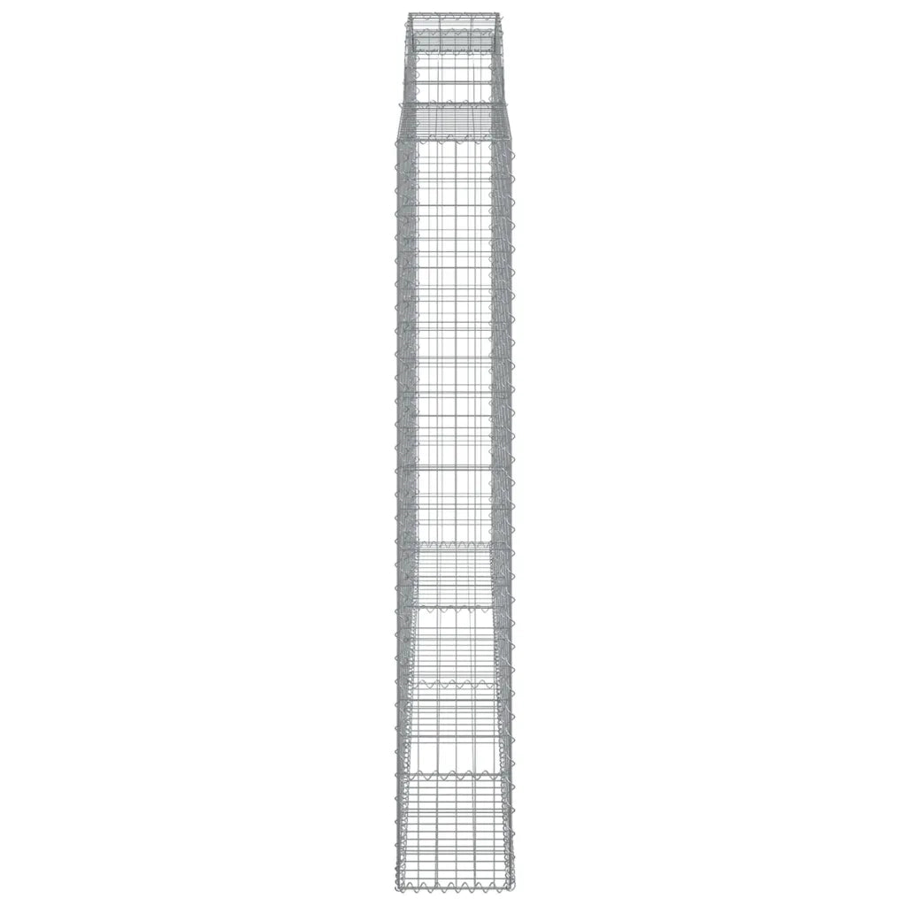 Cesto Gabbione ad Arco 300x30x200/220 cm Ferro Zincato 153510