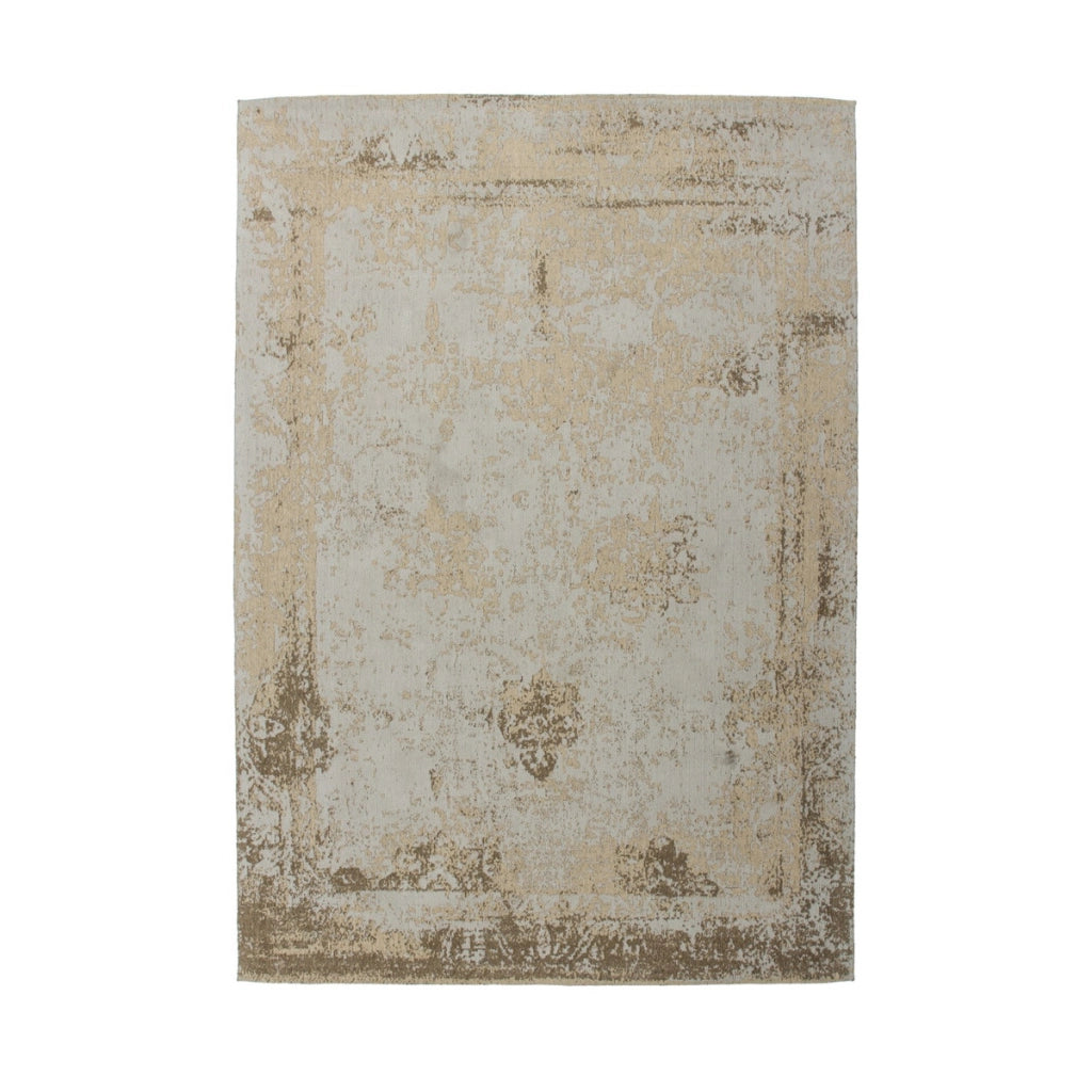 Tappeto vintage Nostalgia Sand in cotone e poliestere