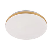 Plafoniera LED rotonda 33cm 18W oro 4000K Babilon Light Prestige