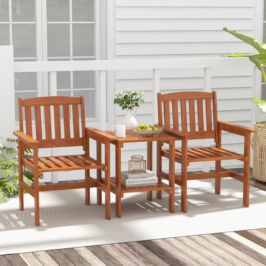 Set di 3 mobili da terrazza