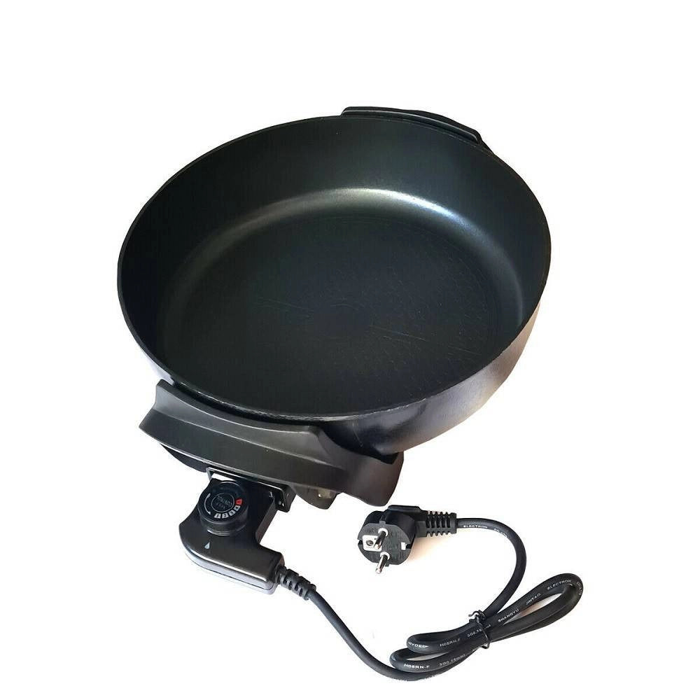 Trade Shop - Pentola Elettrica Ciao Bosi 1500w 30 Cm Cucina Padella Antiaderente Tonda T-9047 -