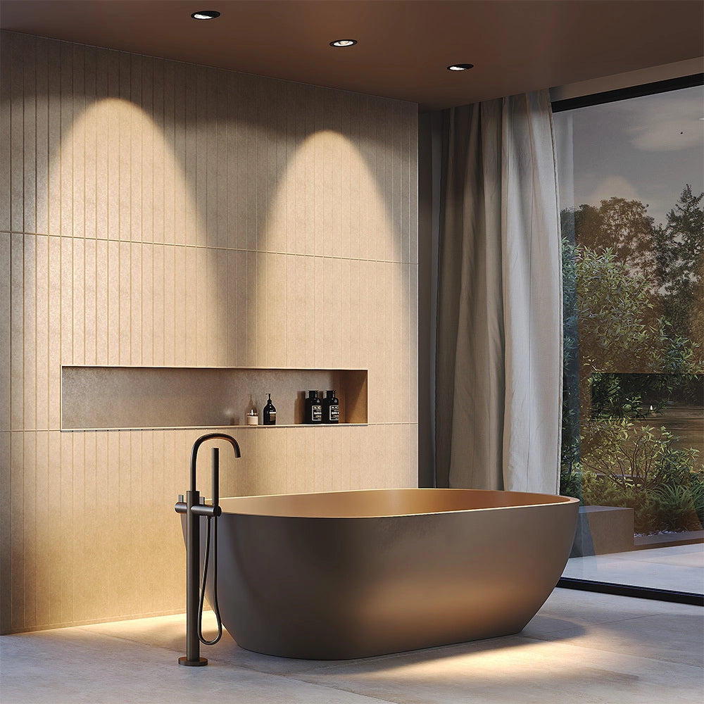 Faretto incasso LED 12W nero orientabile Maytoni LENS