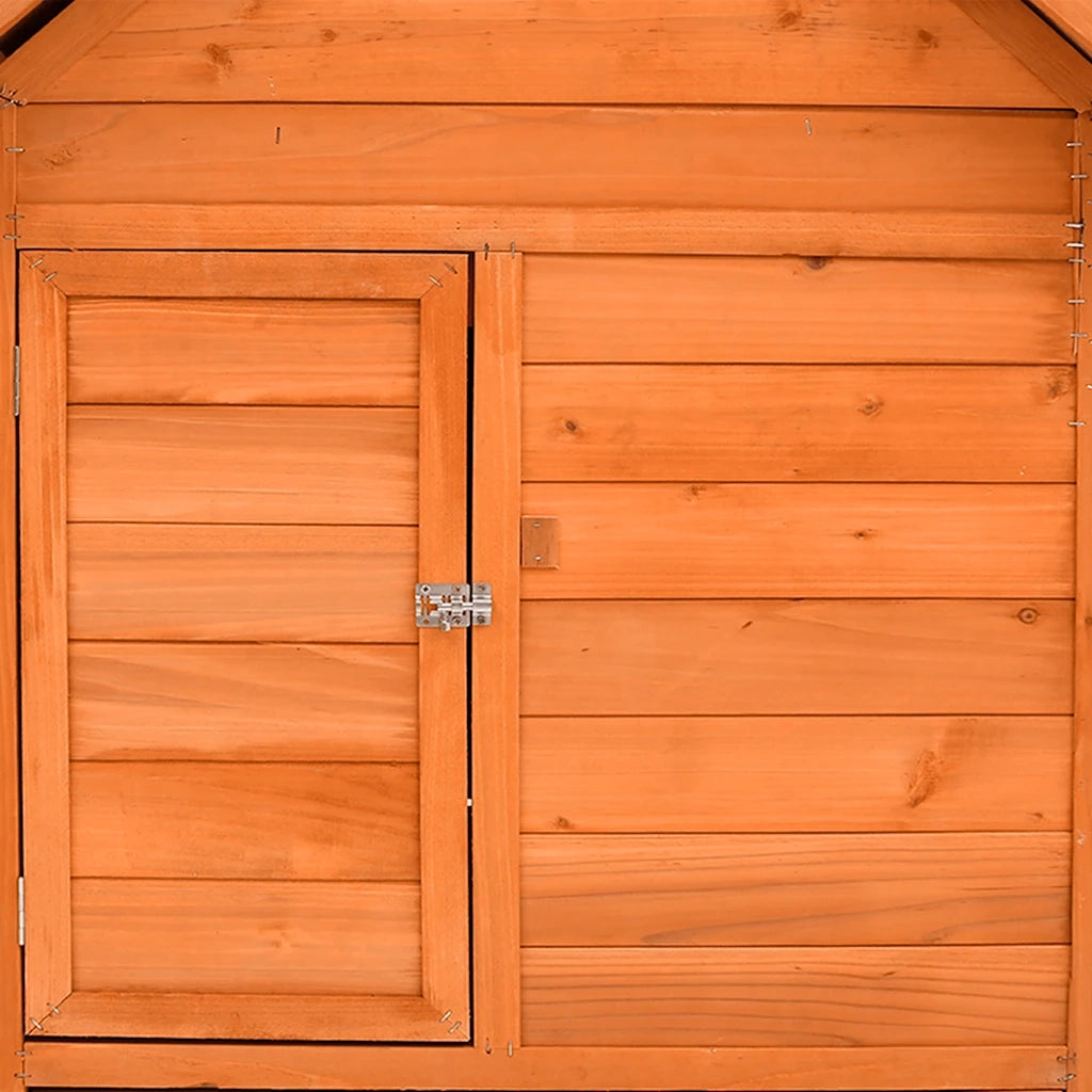 Pollaio 150x96x110 cm in Legno Massello di Abete 171459