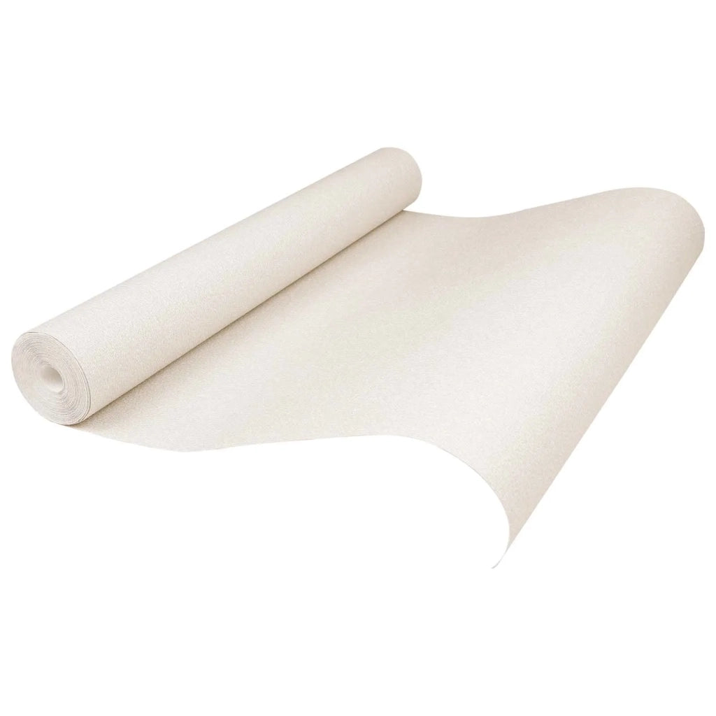 Carta da parati Solida 3D Crema 10 x 0,53 m Tessuto Non Tessuto