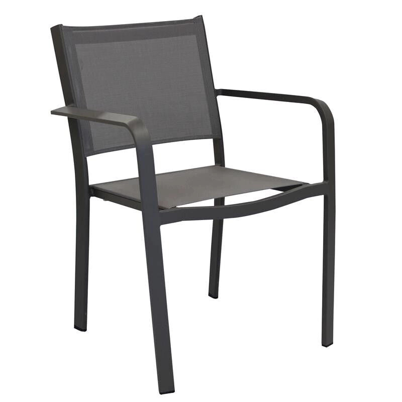 SEDIA ZANTE IMPILABILE IN COLORE TAUPE