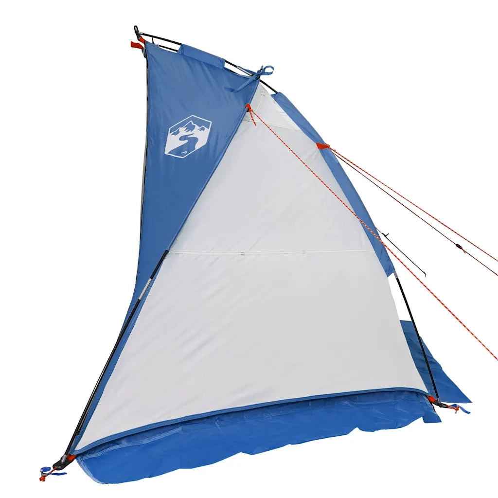 Tenda da Spiaggia-Tenda da campeggio Blu Azzurro 268x223x125 cm in Poliestere 185T