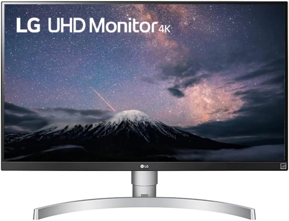 27UL650-W Monitor 27" Ultra HD 4K LED IPS HDR 400, 3840 x 2160, Radeon FreeSync 60Hz, 1x Display Port, 2x HDMI, Uscita Audio, Multitasking, Altezza Regolabiile, Nero