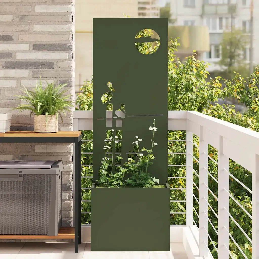 Schermo per privacy in giardino Oliver verde 50 x 150 cm CFW7440239