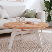 Piano per Tavolo Ã˜90x2,5 cm Rotondo in Legno Massello di Faggiocod mxl 131270