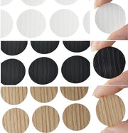Tappi per fori di viti autoadesivi - 3 fogli - 3 colori - PVC