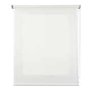 Tenda a Rullo Filtrante, Tenda Avvolgibile Traslucida Liscia Per Finestre e Porte Bianco 80x180 cm