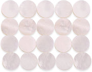 Inserzioni di Diamante a Guscio 6mm - Diamanti di Fret Inserzione per Chitarra - Inserzioni a Guscio di Diamante per Fret di Chitarra - Set di Inserzioni da 20.