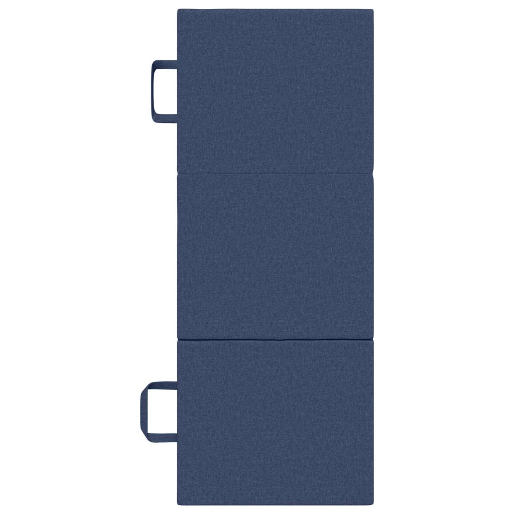 Divano Letto Pieghevole 75 x 63 x 45 cm Blu 900141