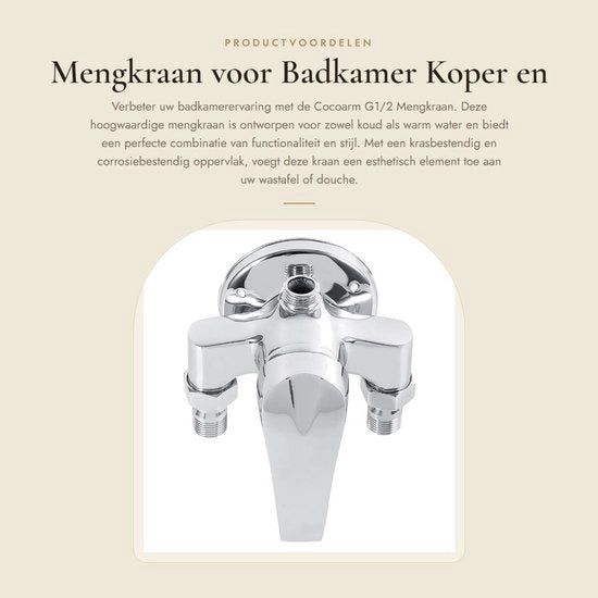 Mangiatutto per Bagno - Coperchio e Plastica - Valvola di Miscelazione Acqua Calda e Fredda - Progettato con Stile - Duraturo - Adatto per ogni Bagno - Modello M...