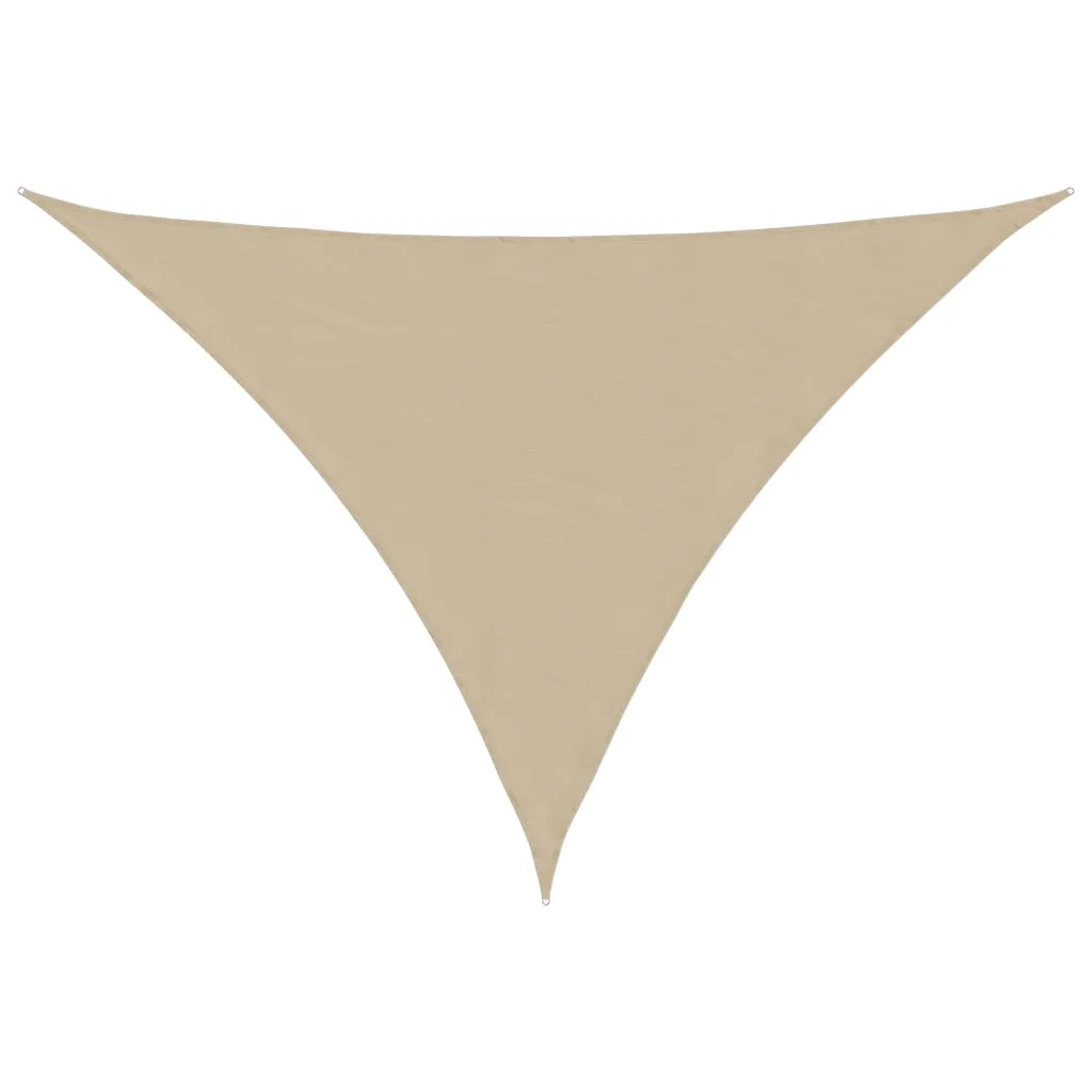 Vela Ombreggiante-Parasole a vela Oxford Triangolare 3x4x5 m Beige