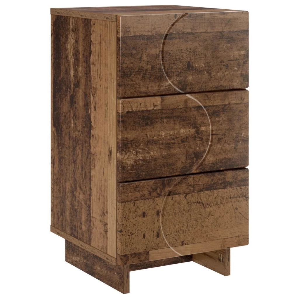 Armadio da Notte Legno antico 33,5 x 34,5 x 60 cm 8011437