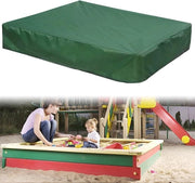 Bacino per sabbia - Lame - Copertura acqua impermeabile quadrata 150 x 150 cm con corda stoffa Oxford impermeabile per piscina e giardino