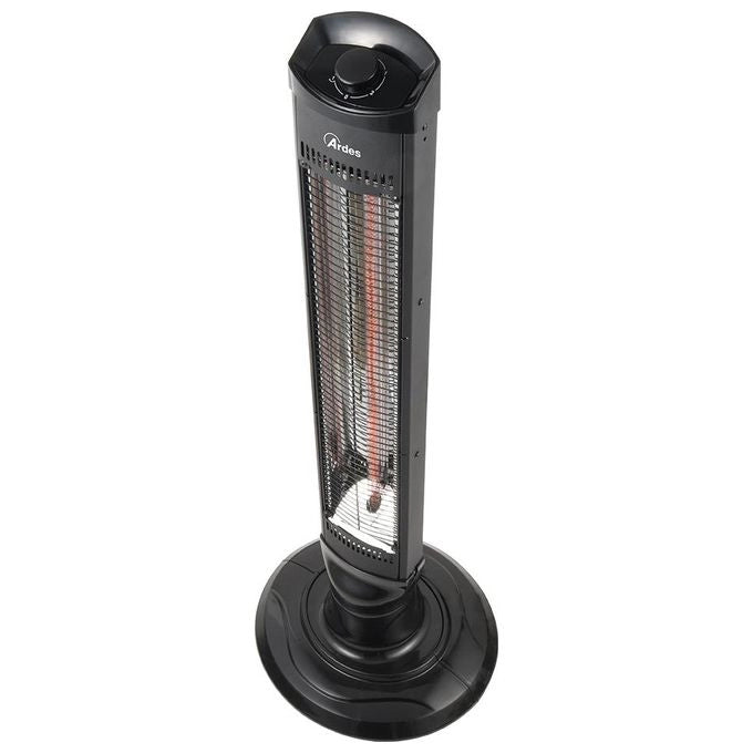 Ardes AR4B03 stufetta elettrica Interno Nero 1000 W Riscaldatore ambiente elettrico a infrarossi