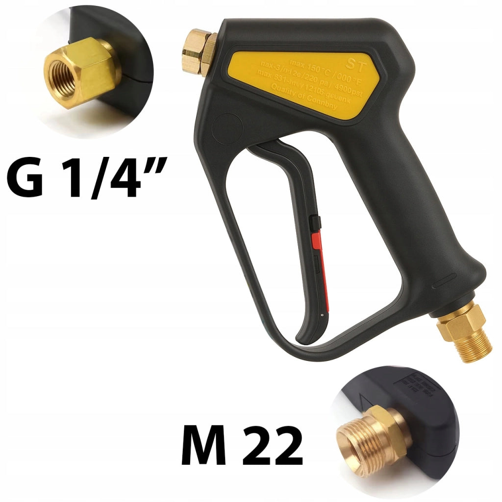 Pistola Alta Pressione di Ricambio – Compatibile con Idropulitrici Kärcher HD, HDS | 310 Bar, 150°C, 45 l/min