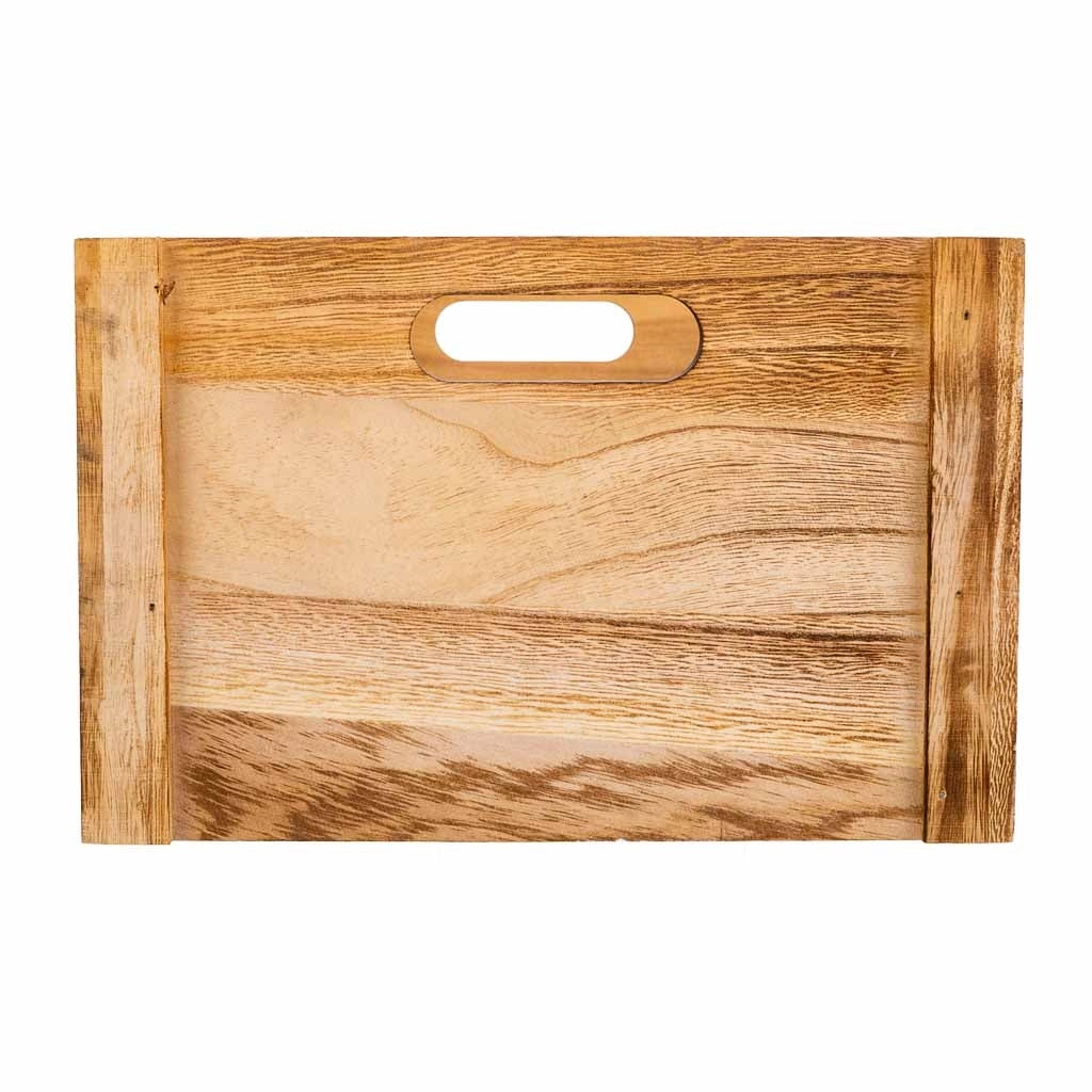 Set cassetti in legno 2 pezzi 36x26x18 -31x21x16h cm