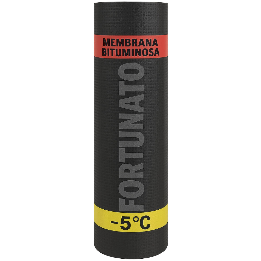Membrana bituminosa impermeabilizzazione casasciutta (-5°c) cannello rotolo 1 x 10 m *** formato 4 kg/mq, confezione 1