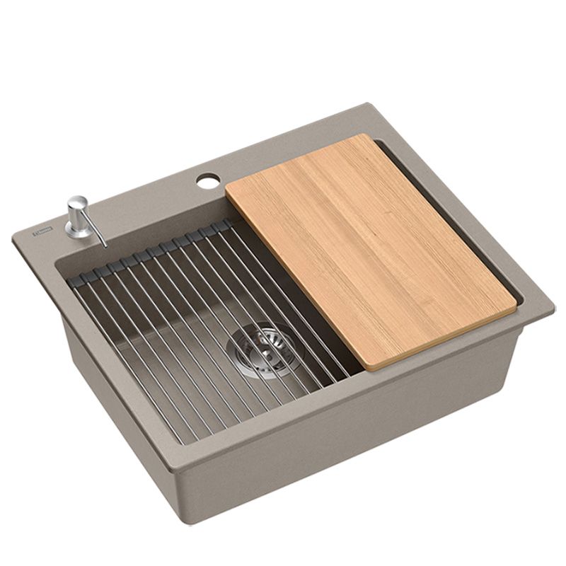 Lavello In Granito Kurt 110 Workstation Beige