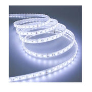 Trade Shop - Bobina Striscia Led 5050 Flessibile 5 Mt Adesiva Luce Interno Esterno Ip65 Strip - -bianco Freddo      -