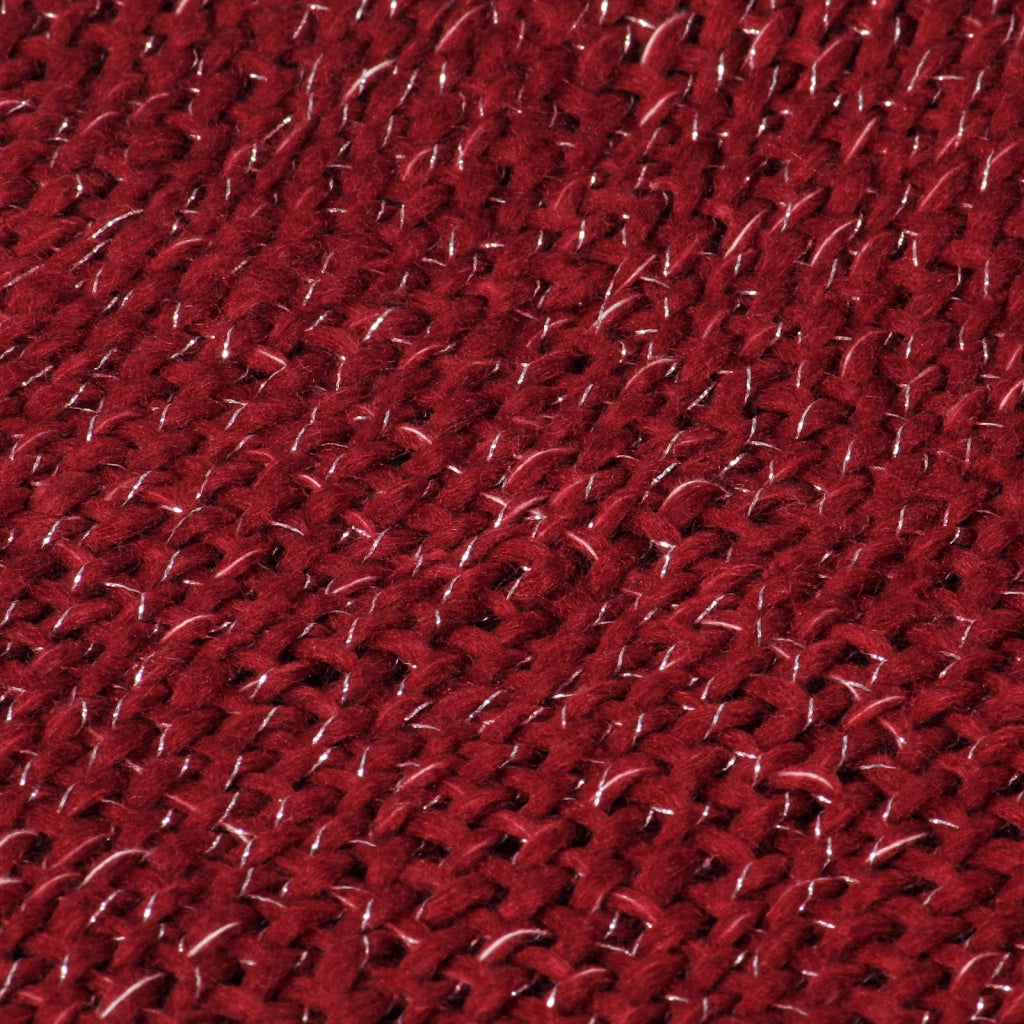 Coperta Borgogna 220 x 250 cm Poliestere