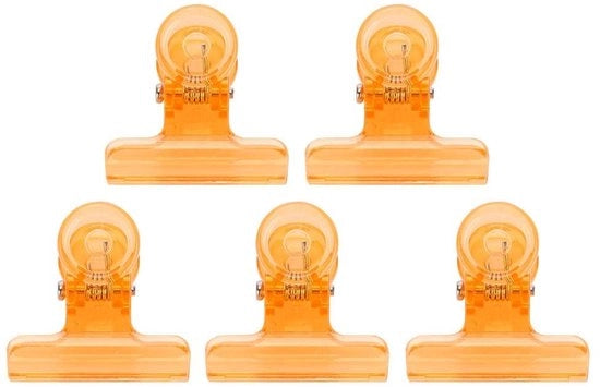 Accessori per estensione unghie multifunzionali 5 pezzi - C-Curve clip per unghie - Per unghie in gel/acrilico - Materiale in plastica duratura - Dimensione 31 mm - Clip per unghie in estensione