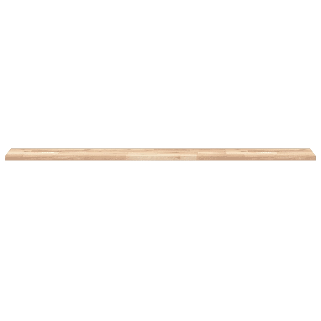 Mensole da Parete 4 pz 140x20x2 cm Legno Acacia Non Trattato 3279358