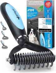 Borsetto per cani pelo lungo - Sottofasciatura per rimuovere le ciocche - Effetto massaggiante e protezione capillare